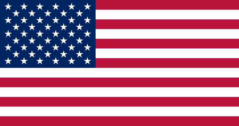 The current US flag