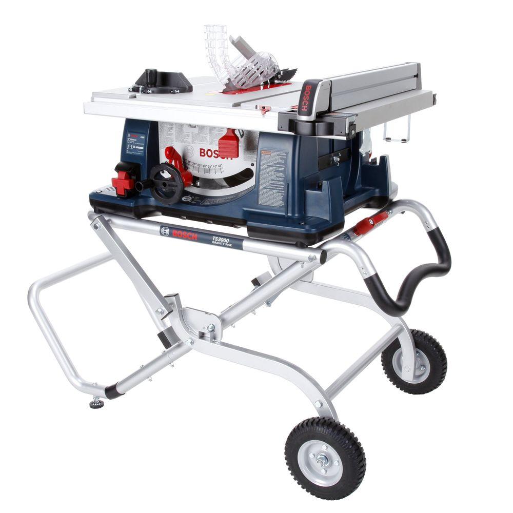 Bosch 4000-07 15 Amp 10-Inch Worksite Table Saw with Folding Saw