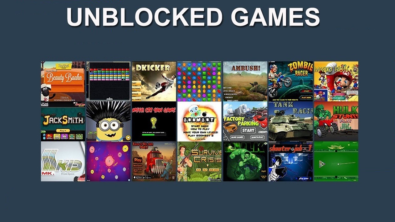 Why You Shouldn't Try These Awesome Unblocked Games