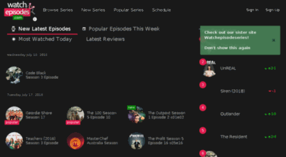 Watch episodes