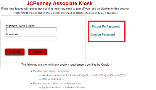 JCPenney Associate Kiosk Login: View Your Work Schedule At www.jcpassociates.com