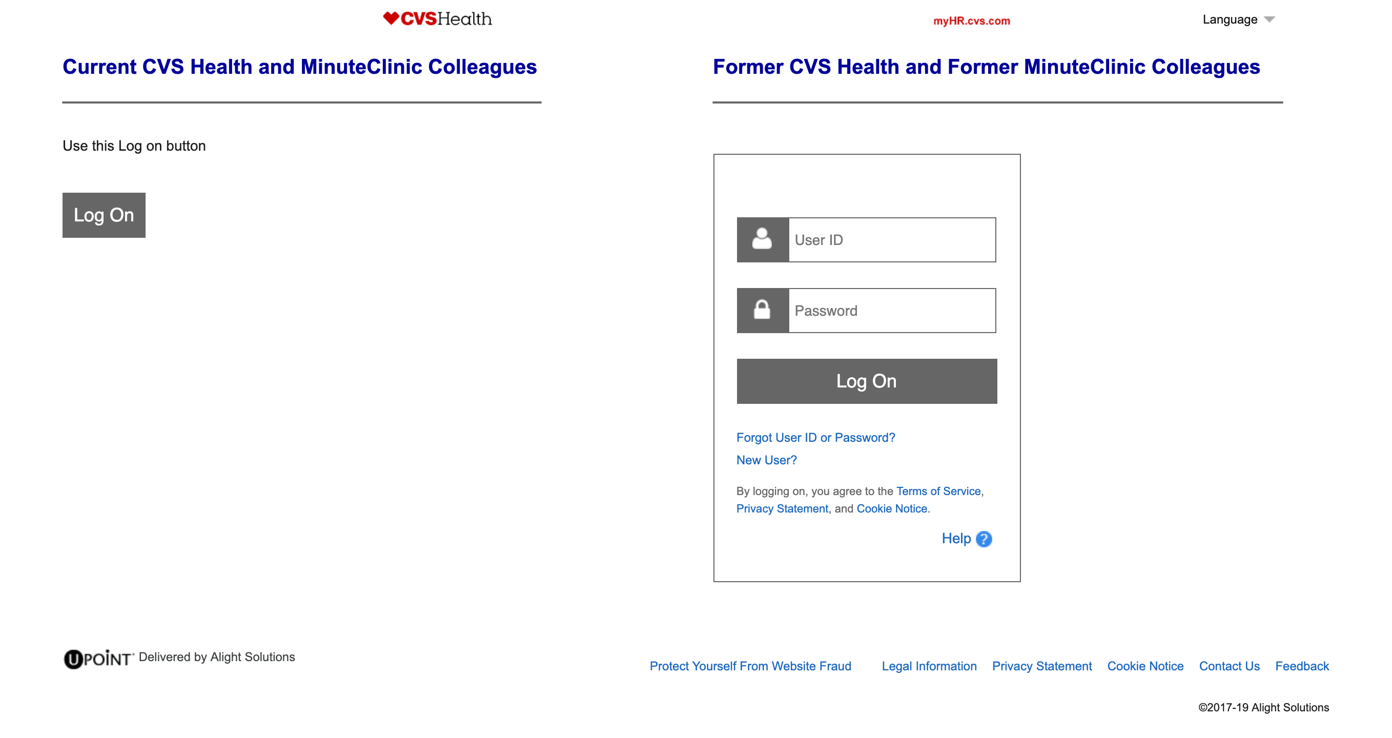 MyCVSHR Login: Access MyHR CVS Employee Portal At www.myhr.cvs.com