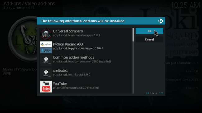 Loki Kodi Addons