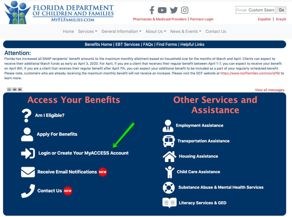 MyAccessFlorida Login Your Account At Www MyAccessFlorida