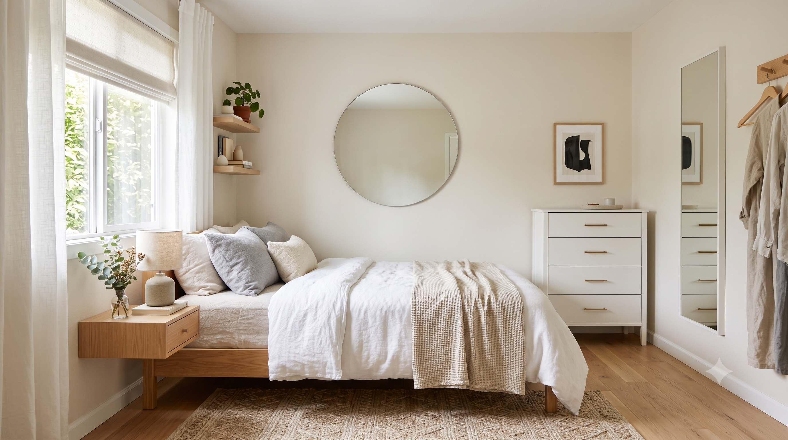 25 Small Bedroom Ideas To Make Your Room Look Bigger