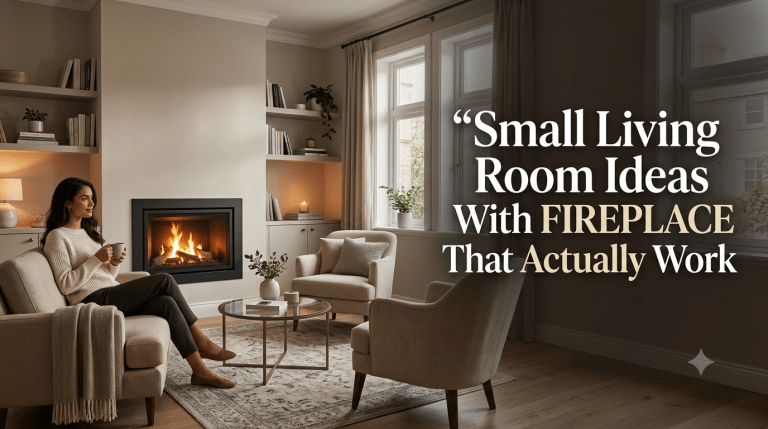 Small Living Room Ideas With Fireplace That Actually Work