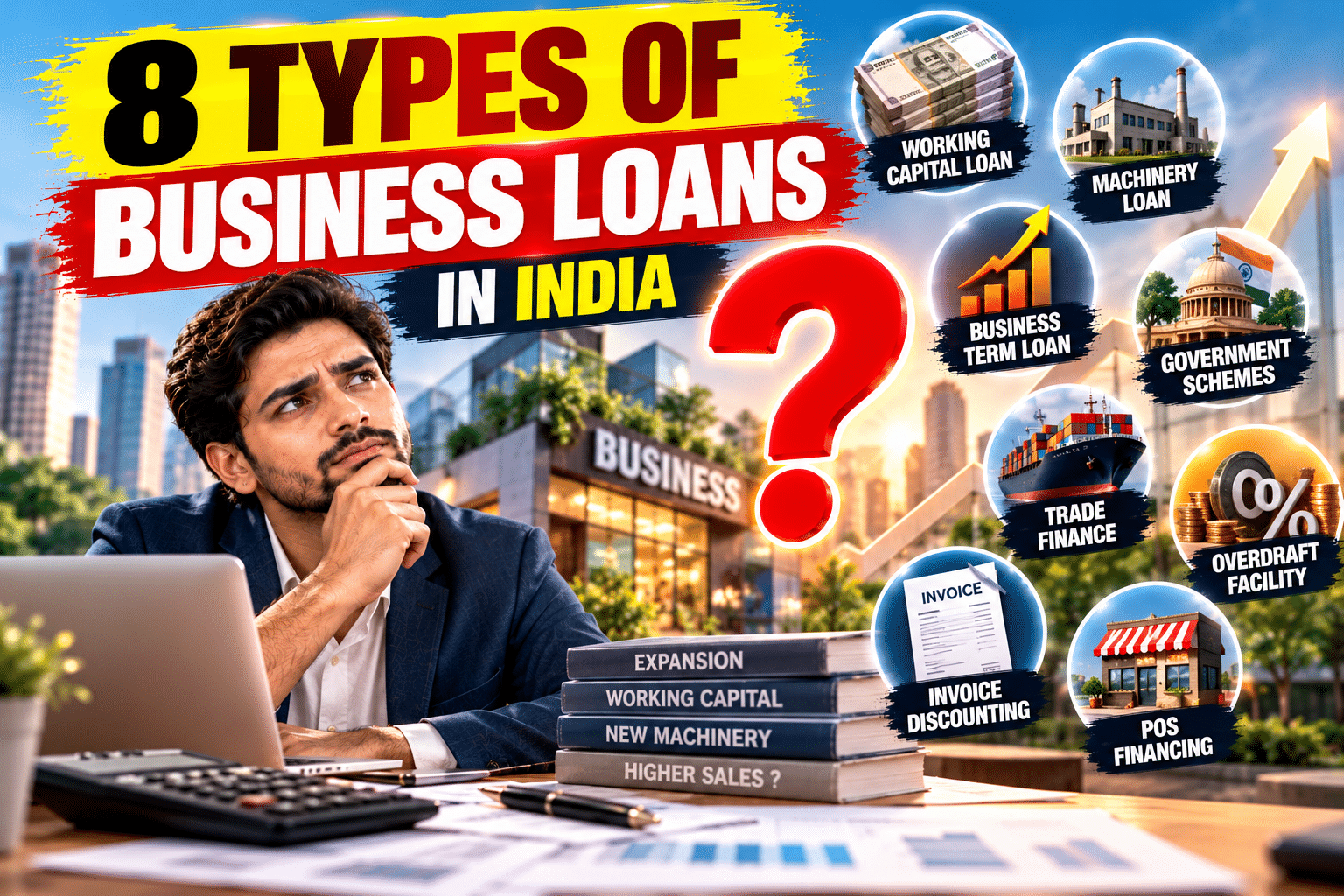 8 Types of Business Loans in India