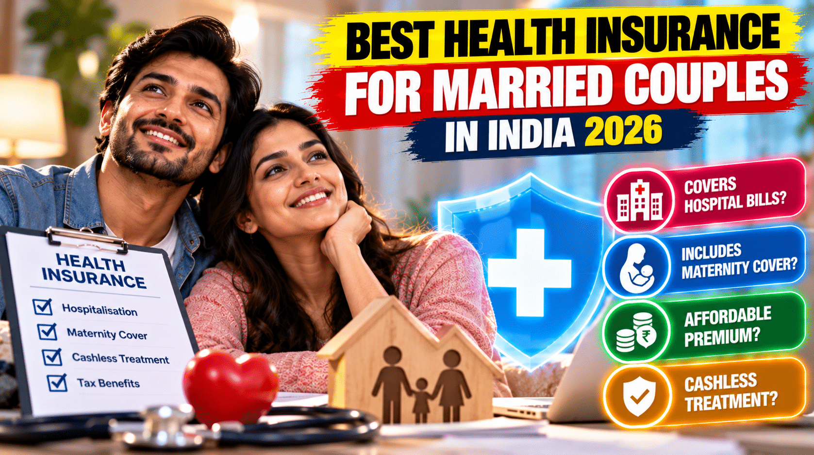 Best Health Insurance Plans For Married Couples in India