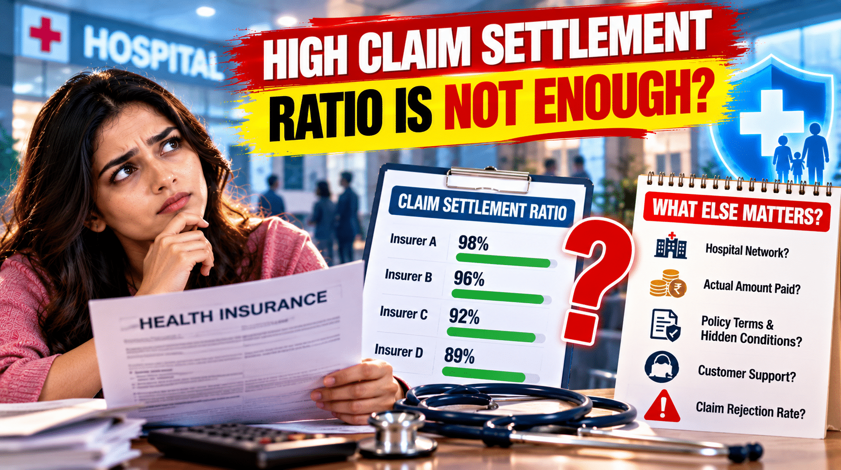 Health Insurance Claim Settlement Ratio