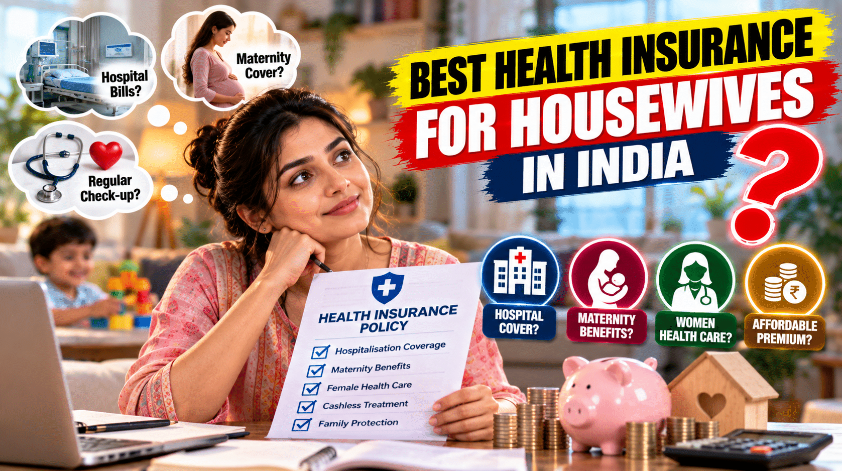 Health Insurance For Housewives in India