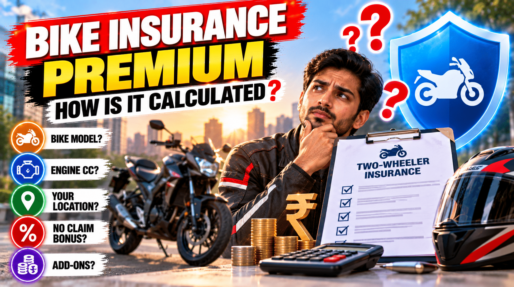 How Is Two-Wheeler Insurance Premium Calculated
