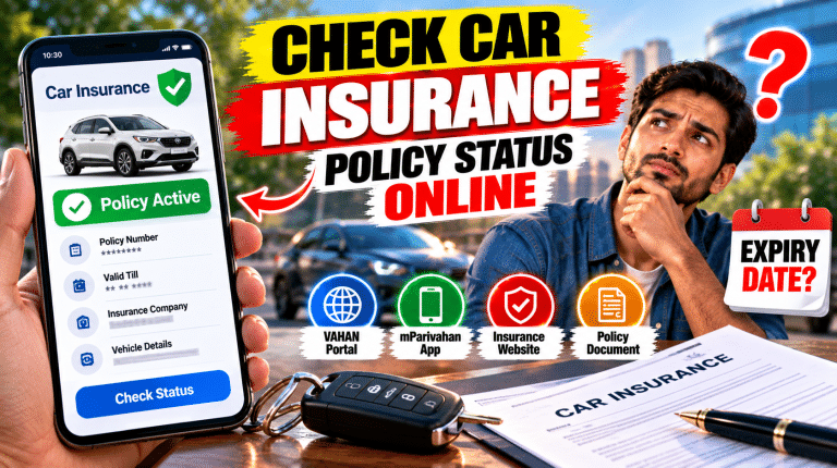 How To Check Car Insurance Policy Status Online