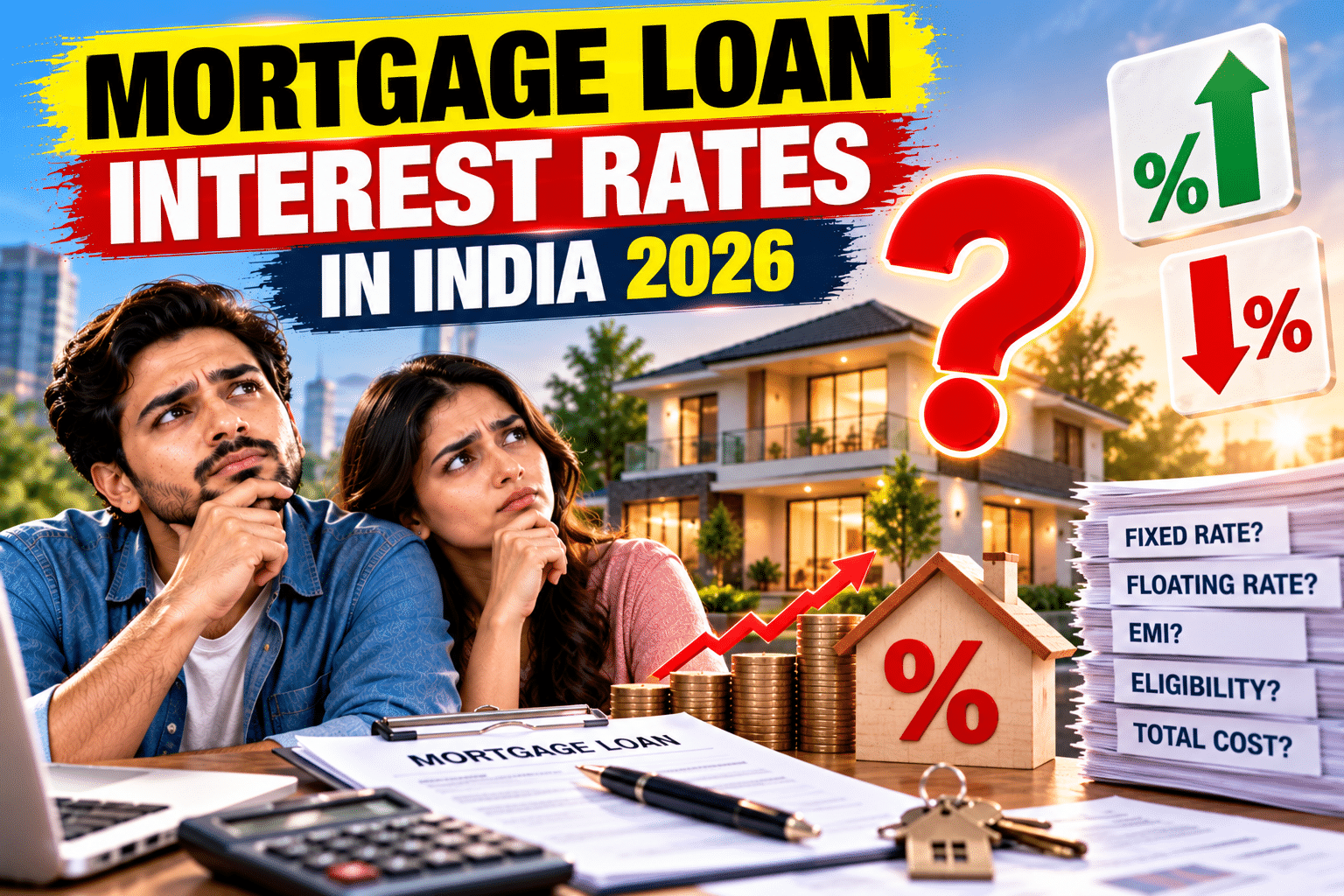 Mortgage Loan Interest Rates In India
