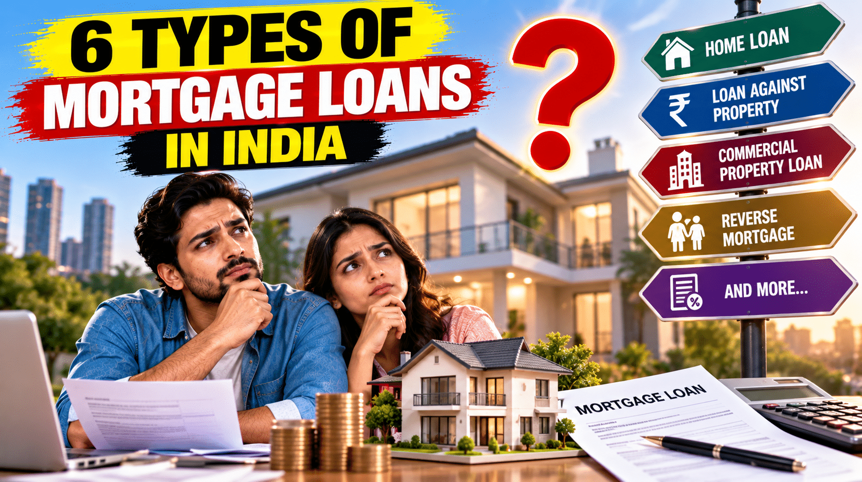 Types of Mortgage Loans in India